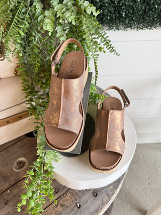 Ready or Not Bronze by Corky's Sandal Corky's Footwear