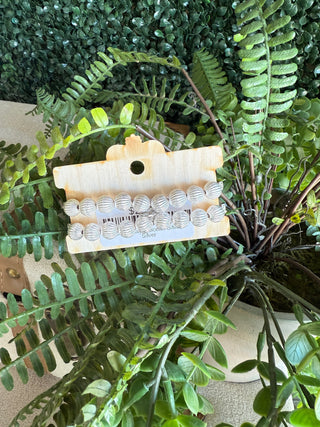 Girl Friday Bracelet Silver by Pink Panache Bracelets Pink Panache