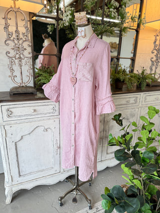 Tabitha Long Dress Blush Dresses Allison