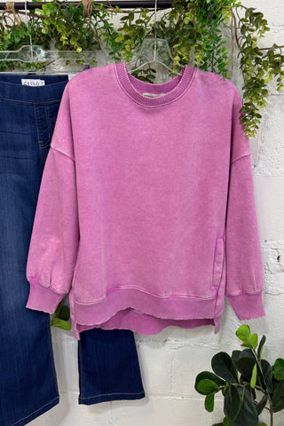Addison Mauve Shirts & Tops Zenana