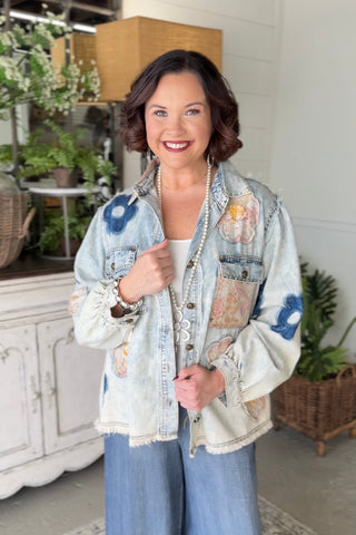 Petunia Jacket Denim Jacket Pol Clothing