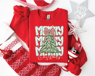 Merry Merry Christmas Sweatshirt Southern Attitude Designs Wholesale