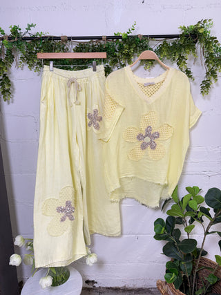Spring Bling Top Lemon Shirts & Tops New Afeis