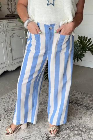Penny Lane Pants Denim Stripe by Jodifl