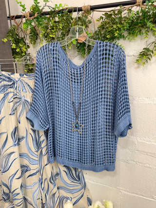 Easy Days Blue sweater Camilla