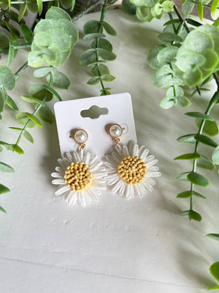 Creamsicle Earrings White Earrings Chic Cool White