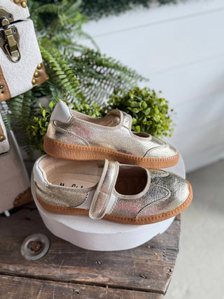 Calm Down Gold by Corky’s Shoes Hey Girl by Corky's