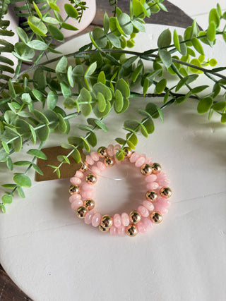 Bombshell Bracelet Set White Bracelets Whats Hot Jewelry