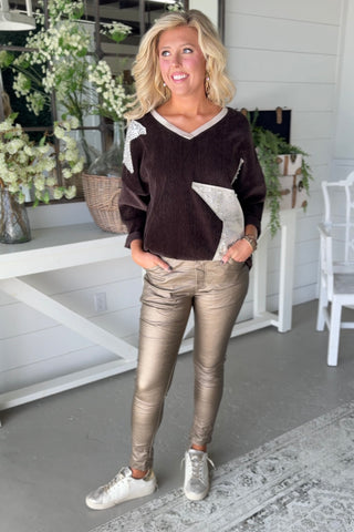 Diva Pants Bronze Pants Miss Carla