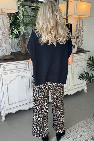 Sassy Lass Sweater Black Sole Luna