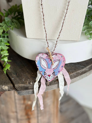 Somebunny Necklace Pink Necklaces A Rare Bird