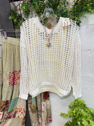 Aspen Sweater Ivory