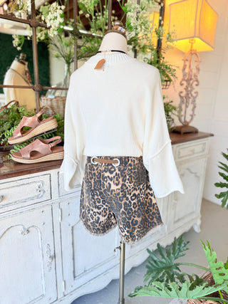 Hampton Sweater Cream Sweater Tres Bien