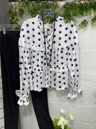 Feeling Bubbly Top Ivory Shirts & Tops LovLov
