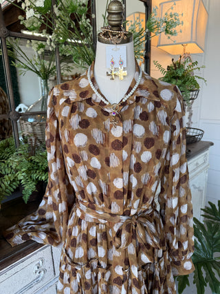 Aspects Dress Camel by Gigio