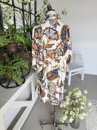 Briar Patch Dress Cream by Umgee Dresses Umgee