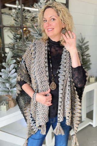 Wrenley Wrap Navy Multi wrap K & K Interiors