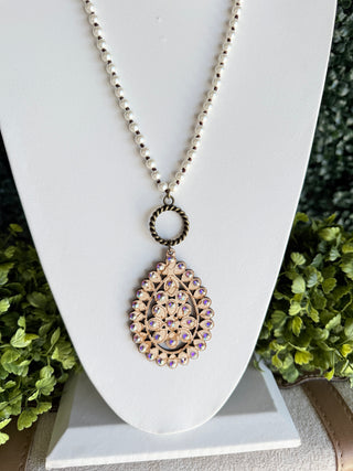Shimmer Necklace by Pink Panache Necklaces Pink Panache
