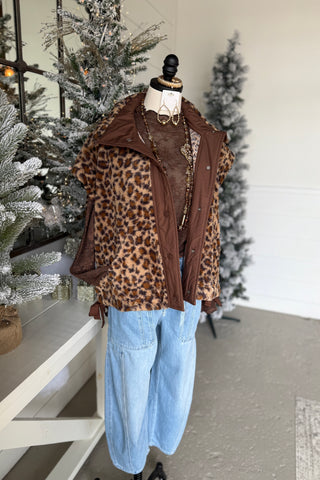 Curiosity Vest Leopard Vest eesome