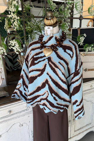Borden Sweater Lt Blue by Entro Sweater Entro
