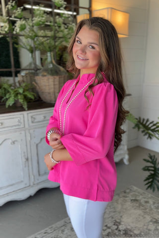 Devon Top Hot Pink by Jodifl Shirts & Tops Jodifl