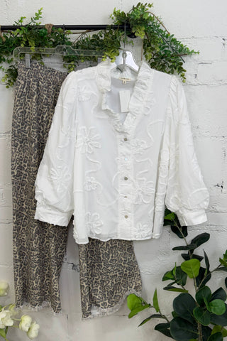 Wendy Top White by Jodifl
