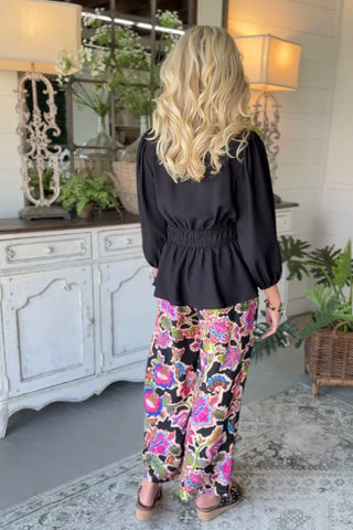 Agnes Top Black by Umgee