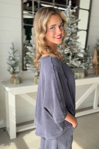 Sweetie Pie Top Blue by Easel Shirts & Tops Easel