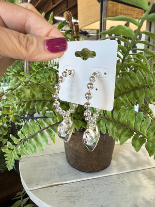 Foxy Earrings Silver Earrings SM Style