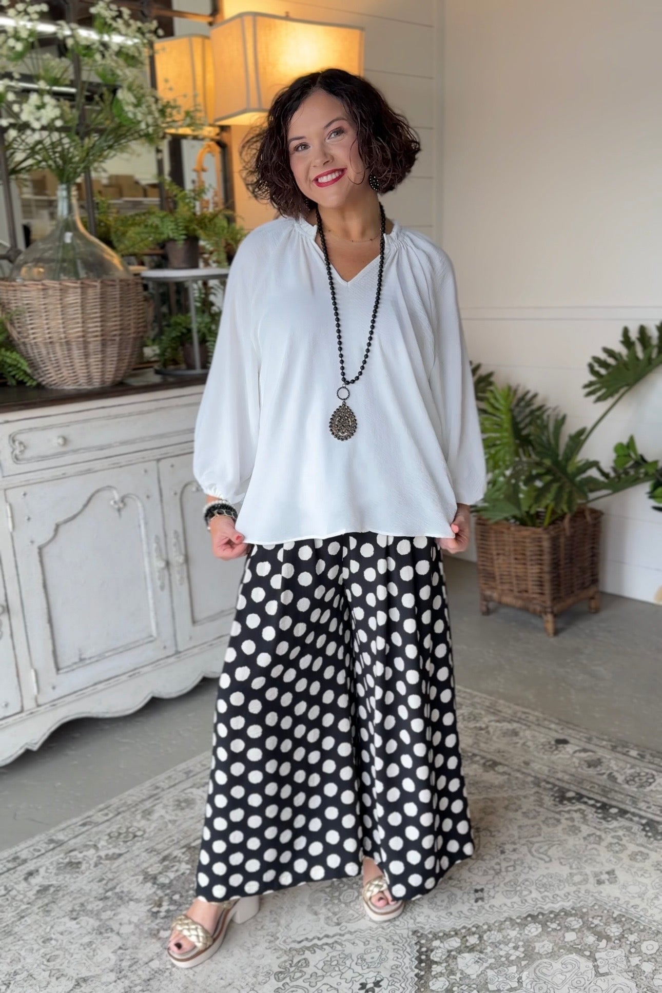 Dottie Pants Black by Umgee – carol's boutique