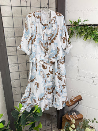 Lawson Dress/Jacket Set White Dresses Prospero