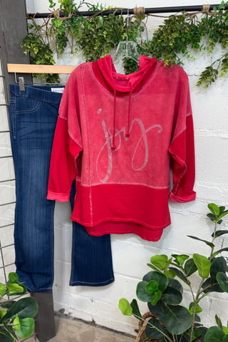 Bling Joy Red Shirts & Tops GI Studio