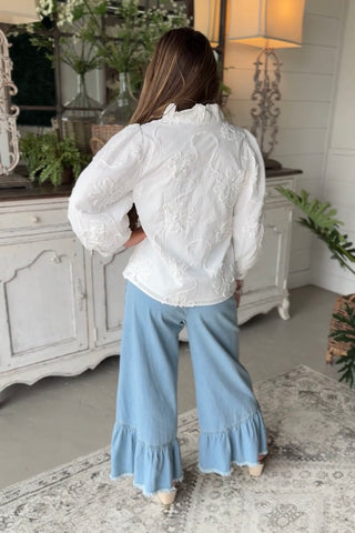 Wendy Top White by Jodifl Shirts & Tops Jodifl
