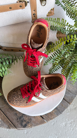 Heads Up Sneakers Mini Leopard by Corky’s