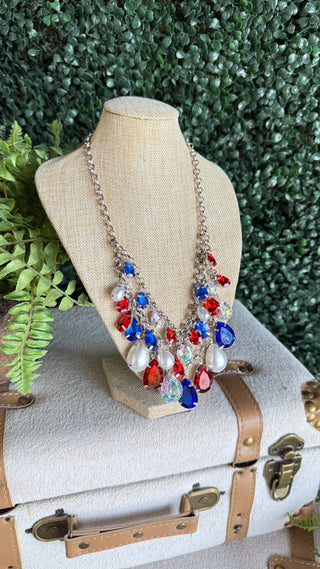 Sparkling Layers Necklace Silver Necklaces Accessories To Go