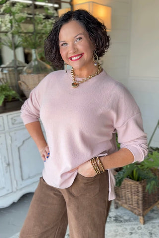 Jamie Top Dusty Mauve