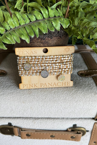 Sashay Bracelet Set Gold by Pink Panache