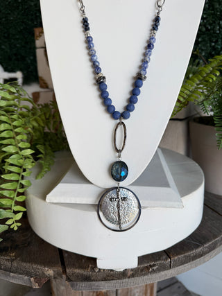 Sincerity Necklace Blue