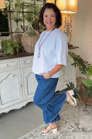 Owens Pants Denim by Umgee