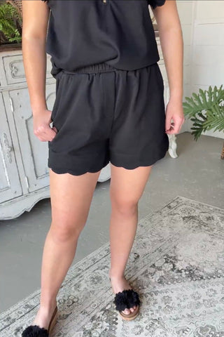 Heyday Shorts Black by Umgee shorts Umgee