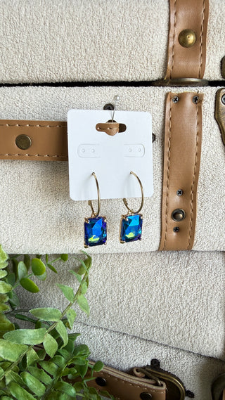 Sundance Earrings Gold/Blue