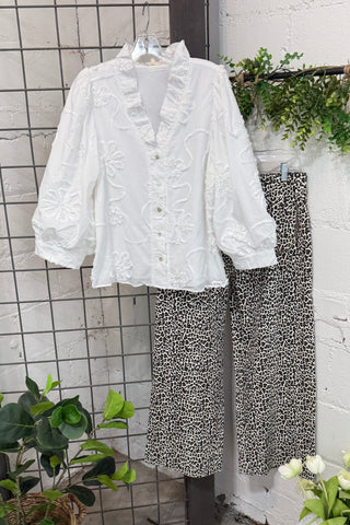 Wendy Top White by Jodifl