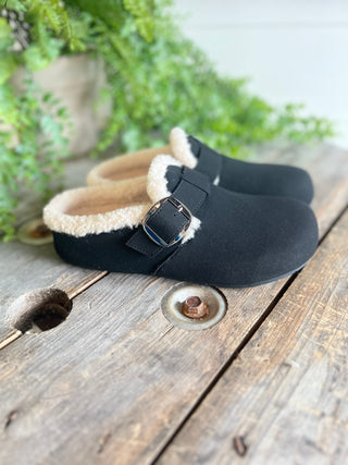 Maylis Black Slides Shoes Good Choice