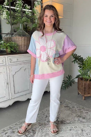 Lovely Day Top Cream RESTOCK Soon Shirts & Tops Sage & Fig