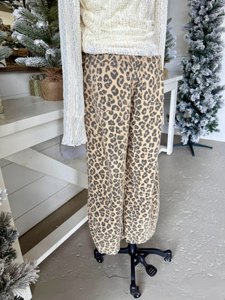 Fervor Pants Leopard RESTOCK Soon Pants Blu Pepper
