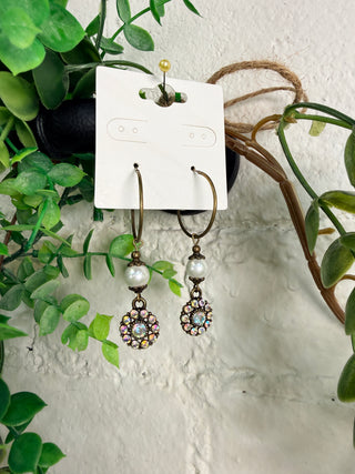 Heart’s Desire Earrings Bronze