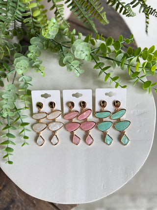 Bombshell Earrings White Earrings Whats Hot Jewelry