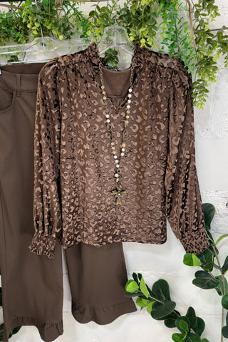 Jessica Top Brown
