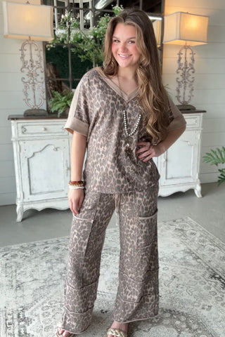 Wild Side Top Mocha Shirts & Tops J Her