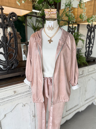 Liza Jacket Blush Rose Jacket Urban Mangoz
